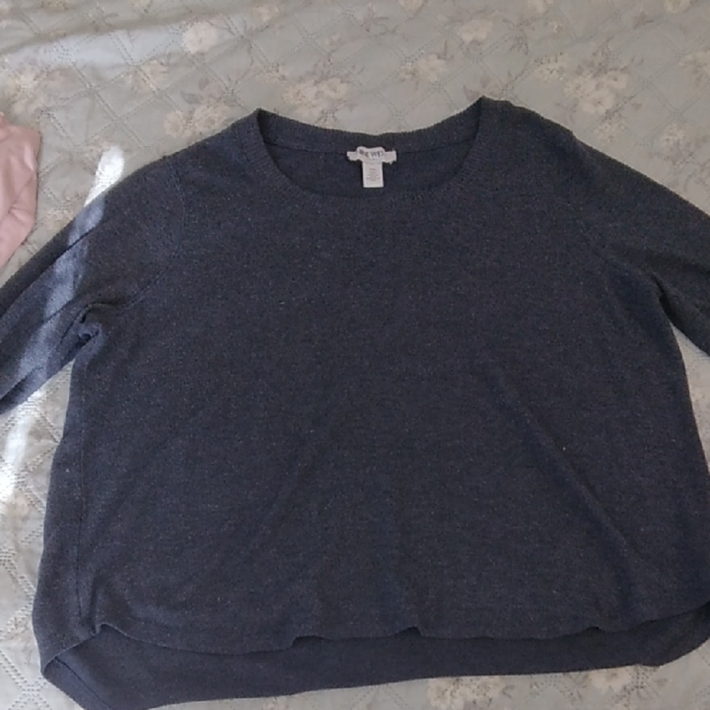 Nine West Dark Gray Sweater